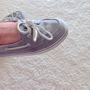 Grey Sperry shoes size 7